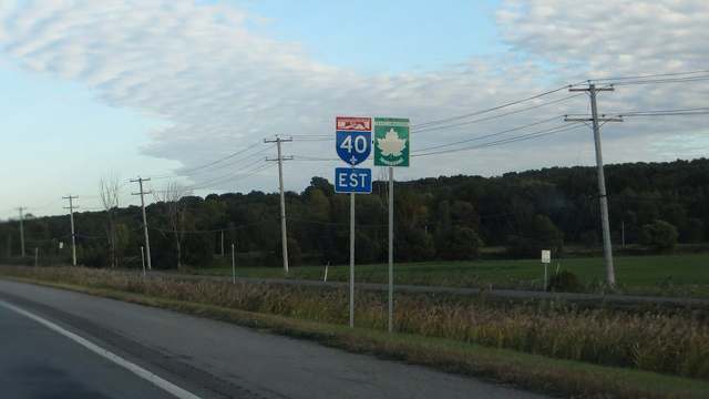 Autoroute 40 in Quebec, the Trans-Canada Highway through Vaudreuil-Soulanges