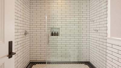 A shower stall